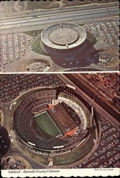 Oakland - Alameda County Coliseum Postcard
