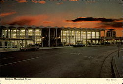 San Jose Municipal Airport Postcard