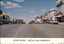 Street Scene Postcard