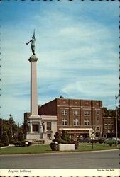 Monument in Park Postcard