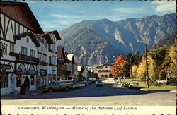 Home of the Autumn Leaf Festival Postcard