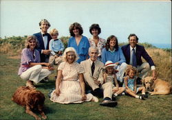 Claiborne Pell Family Photo Postcard