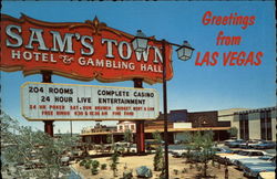 Sam's Town Hotel & Gambling Hall Postcard
