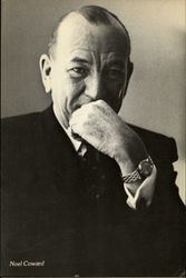 Noel Coward, New York 1957 Postcard