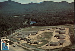 Olympic Village Ray Brook, NY Postcard Postcard