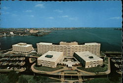 Aerial View of South Baltimore General Hospital Postcard