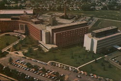 Aerial View of Resurrection Hospital Postcard