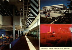 University Centre, University of Manitoba Winnipeg, MB Canada Postcard Postcard