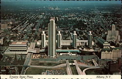 Empire State Plaza Albany, NY Postcard Postcard