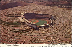Dodger Stadium Postcard