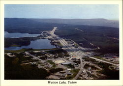 Watson Lake Yukon Canada Postcard Postcard