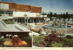 The Civic Centre, Courtenay, Vancouver Island Postcard