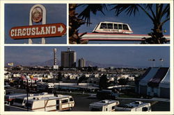 Circusland, World's Finest RV Park Postcard
