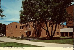 Owens Hall, Moorhead State College Postcard