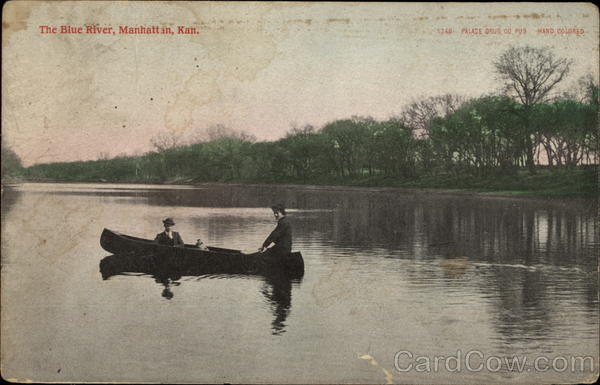 The Blue River Manhattan Kansas