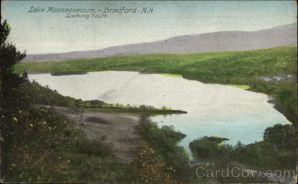 Lake Massassecum looking south Bradford New Hampshire