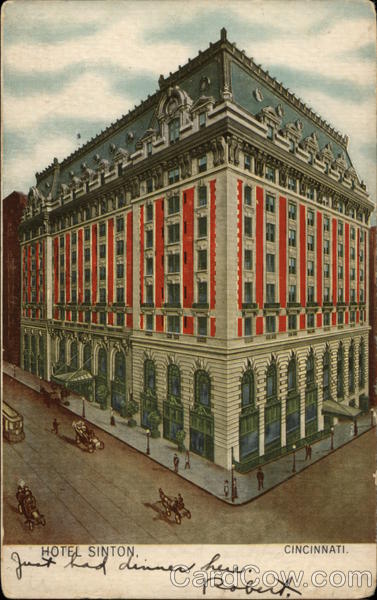 Hotel Sinton Cincinnati Ohio