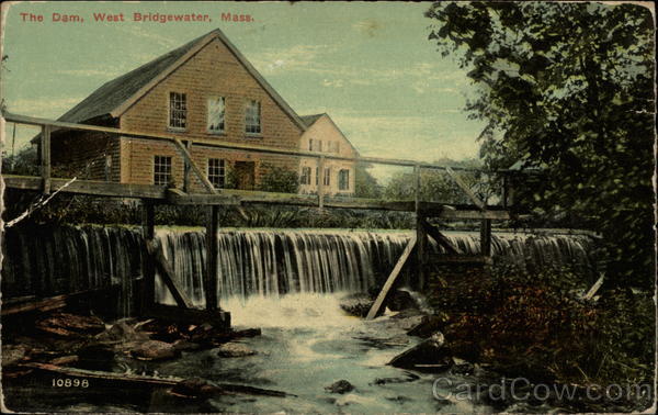 The Dam at West Bridgewater Massachusetts
