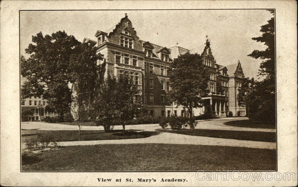 View at St. Mary's Academy South Bend Indiana
