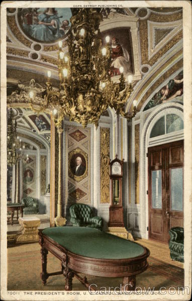 The Presidents Room in the U. S. Capitol Washington District of Columbia