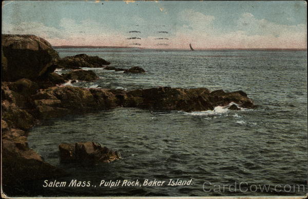 Pulpit Rock, Baker Island Salem Massachusetts
