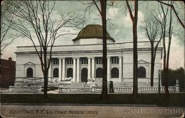 Governor Flower Memorial Library Watertown New York