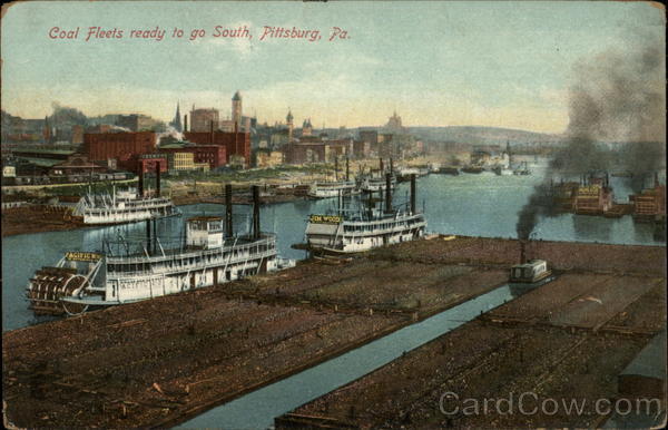 Coal Fleets ready to go South Pittsburgh Pennsylvania