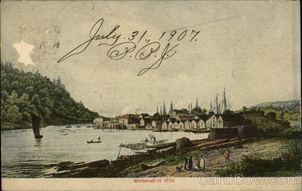 Whitehall in 1770 New York