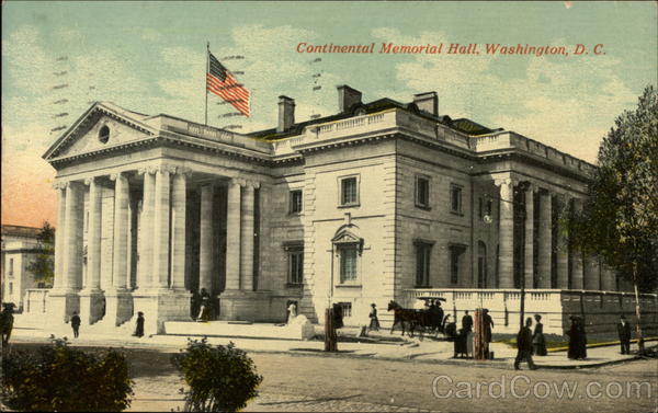 Continental Memorial Hall Washington District of Columbia