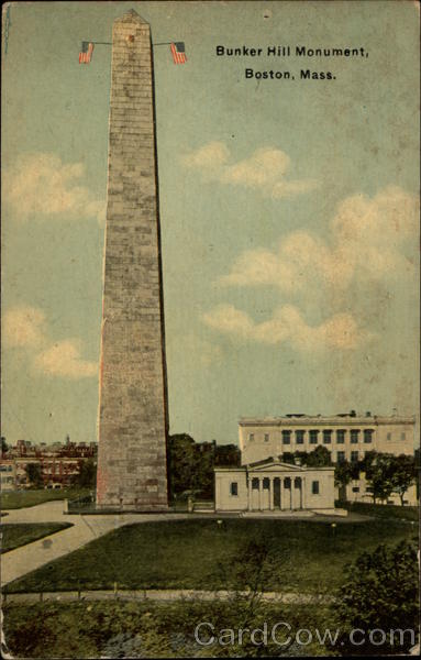 Bunker Hill Monument Boston Massachusetts