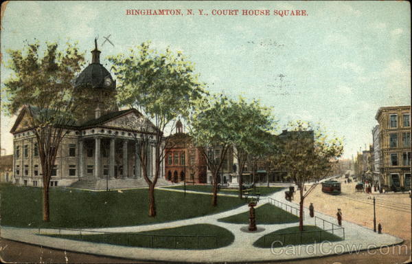 Court House Square Binghamton New York