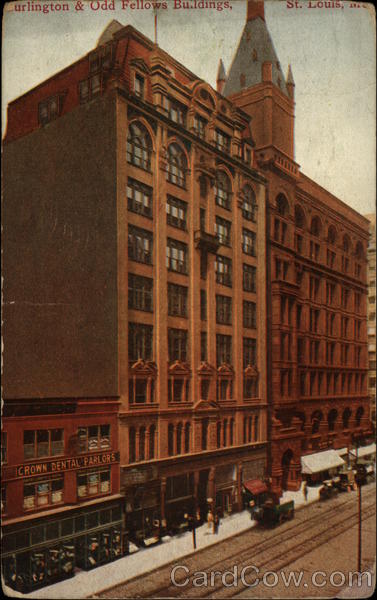 Burlington and Odd Fellows Buildings St. Louis Missouri