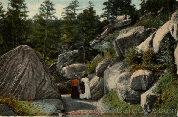 In Monument Creek Canon Near Palmer Lake Colorado