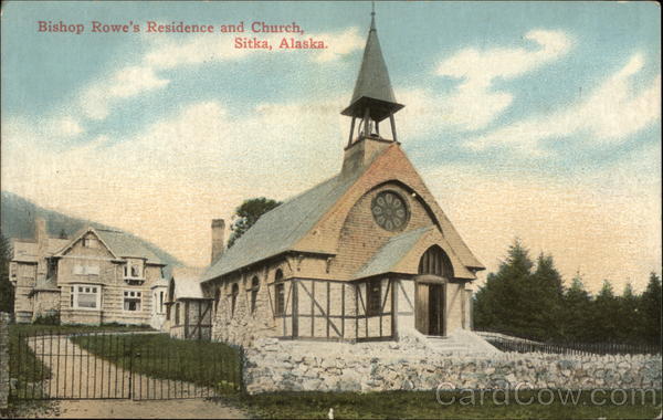 Bishop Rowe's Residence and Church Sitka Alaska