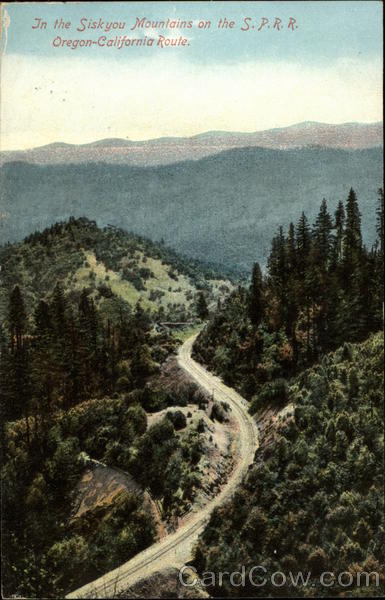 In the Siskyou Mountains on the SPRR Railroad (Scenic)