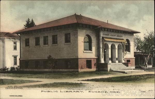 Public Library Eugene Oregon