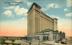 Michigan Central Station Postcard