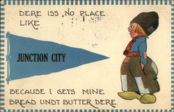 Dutch Boy Greetings Junction City, KS Postcard Postcard