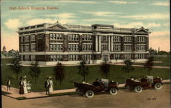 Emporia High School Kansas Postcard Postcard