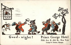 Good Night: Prince George Hotel Postcard