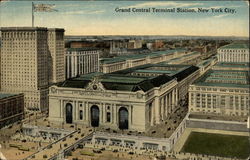 Grand Central Terminal Station Postcard