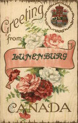 Greetings from Lunenburg Postcard