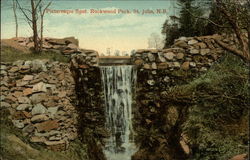 Picturesque Spot in Rockwood Park Saint John, NB Canada New Brunswick Postcard Postcard