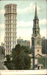 St. Paul Building New York, NY Postcard Postcard