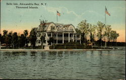 Belle Isle: Thousand Islands Postcard