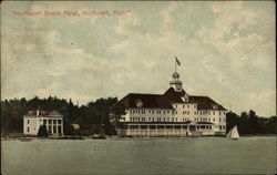 Northport Beach Hotel Michigan Postcard Postcard