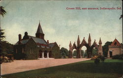 Crown Hill, East Entrance Postcard