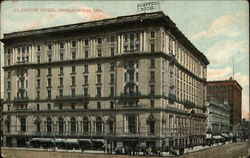 Claypool Hotel Postcard
