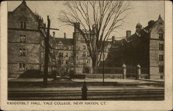 Vanderbilt Hall, Yale College Postcard