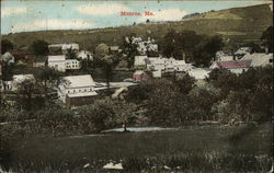 The City of Monroe Maine Postcard Postcard